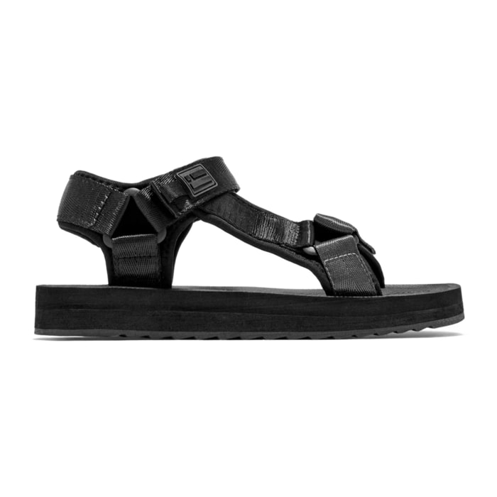 Sandalias de Tiras de  Mujer en Negro