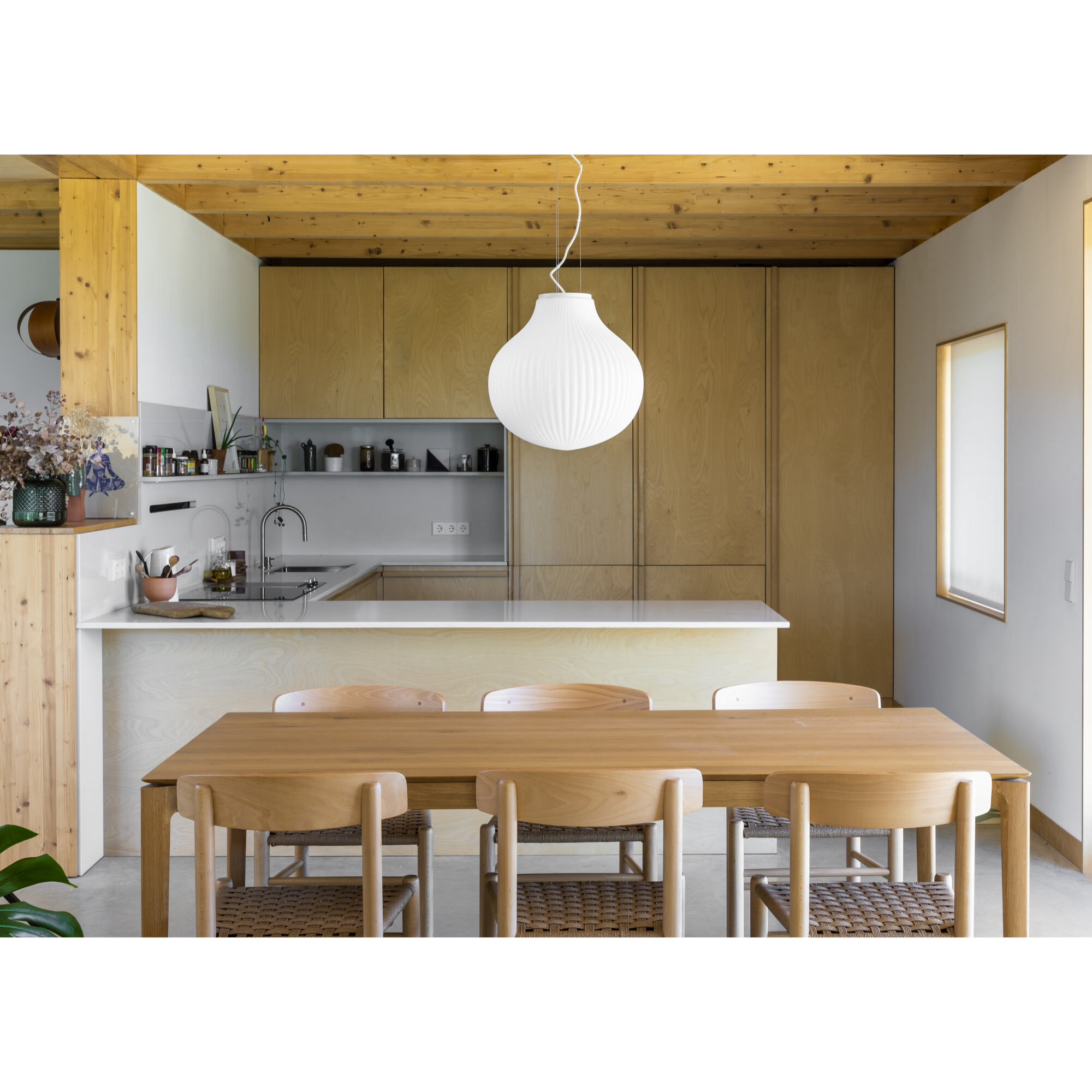 ISABELLE 400 Colgante blanca