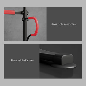 Barra de Dominadas Altura Regulable, Estación de Fondos Resistente para Gimnasio en Casa, Máquina Dominadas Multifuncional, para Entrenamiento de Fuerza