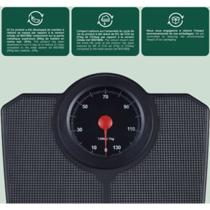 Pèse personne mécanique ESSENTIELB mécanique noir