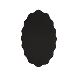 Miroir organique décor bois 90cm BRUNO