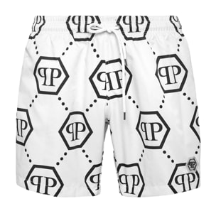 PHILIPP PLEIN Swim Trunks MONOGRAM