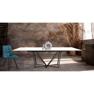 Tomasucci Table extensible SPINNE MARBRE BLANC
