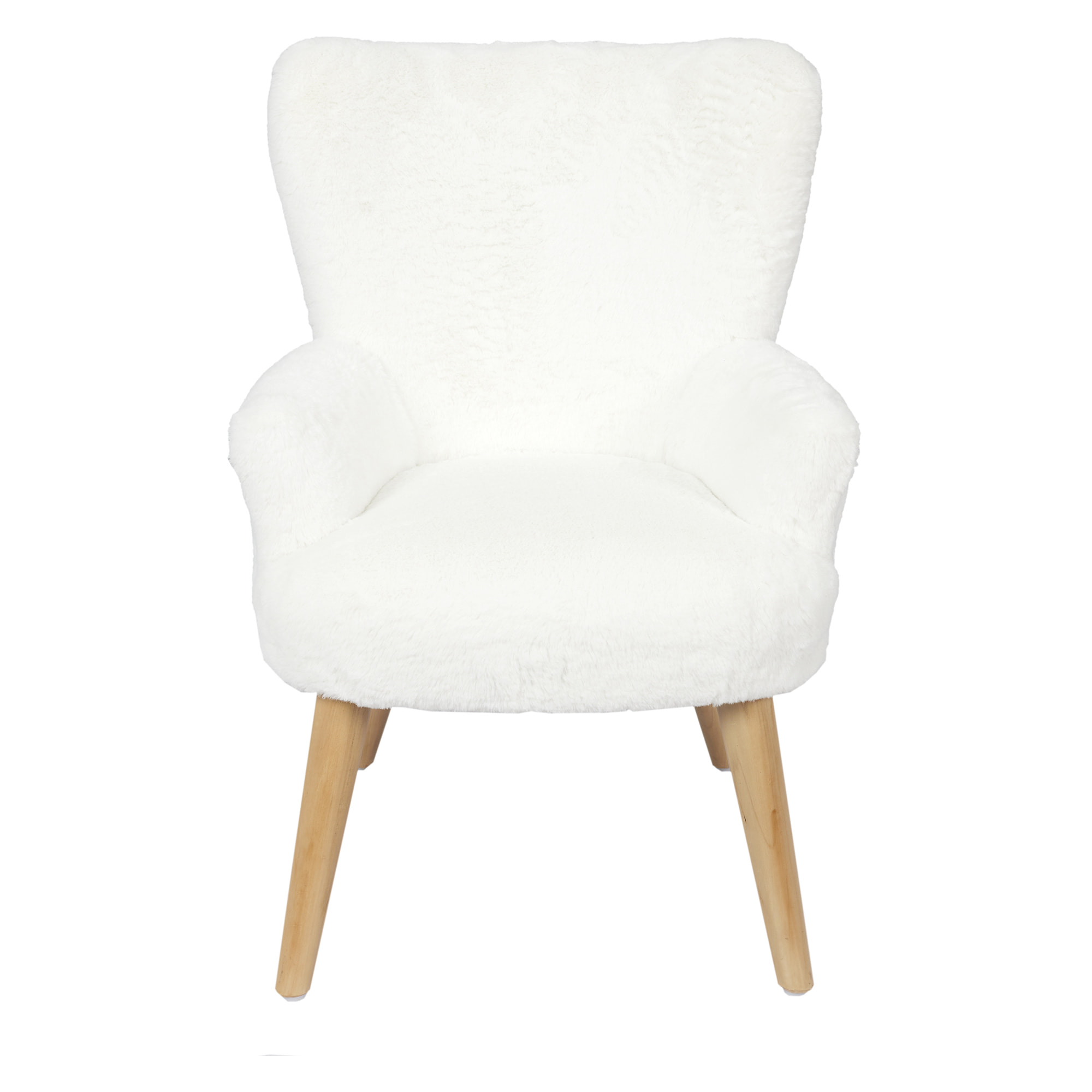 FAUTEUIL HELSINKI ENFANT IMITATION FOURRURE M1