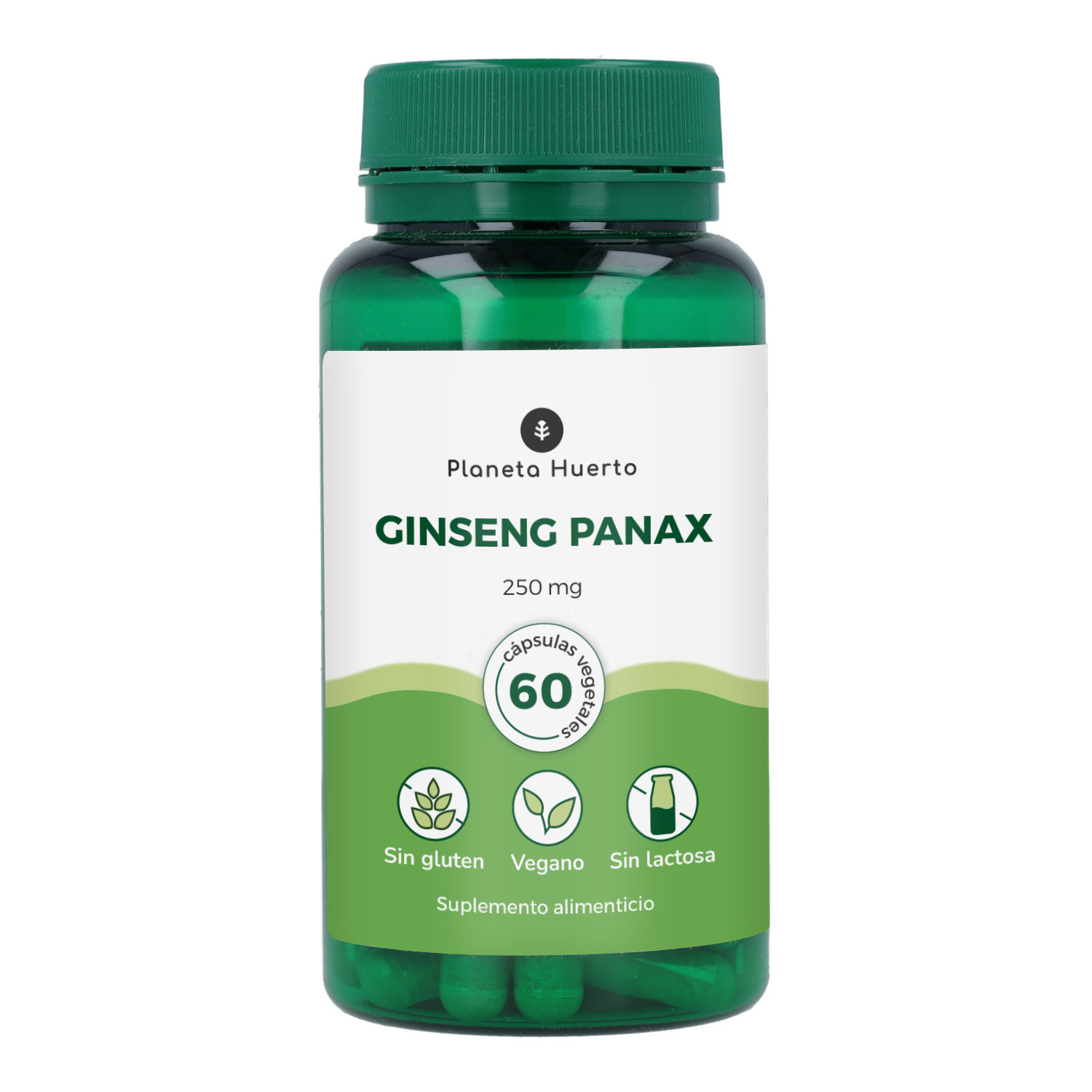 Ginseng Panax Planeta Huerto 60 caps