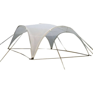 Tenda per eventi con zanzariera, colore bianco , mt 4x4