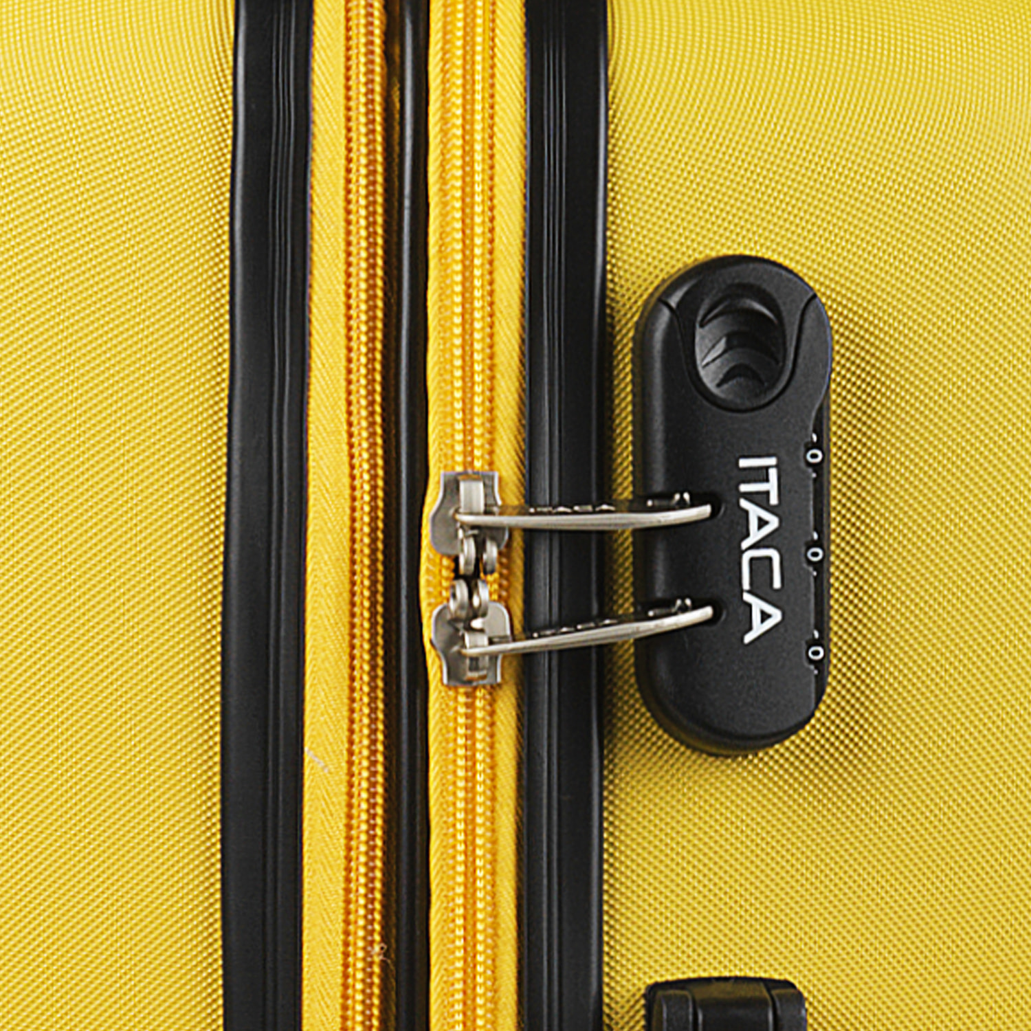 Juego De Maletas Rígidas Abs Itaca Sevron Amarillo