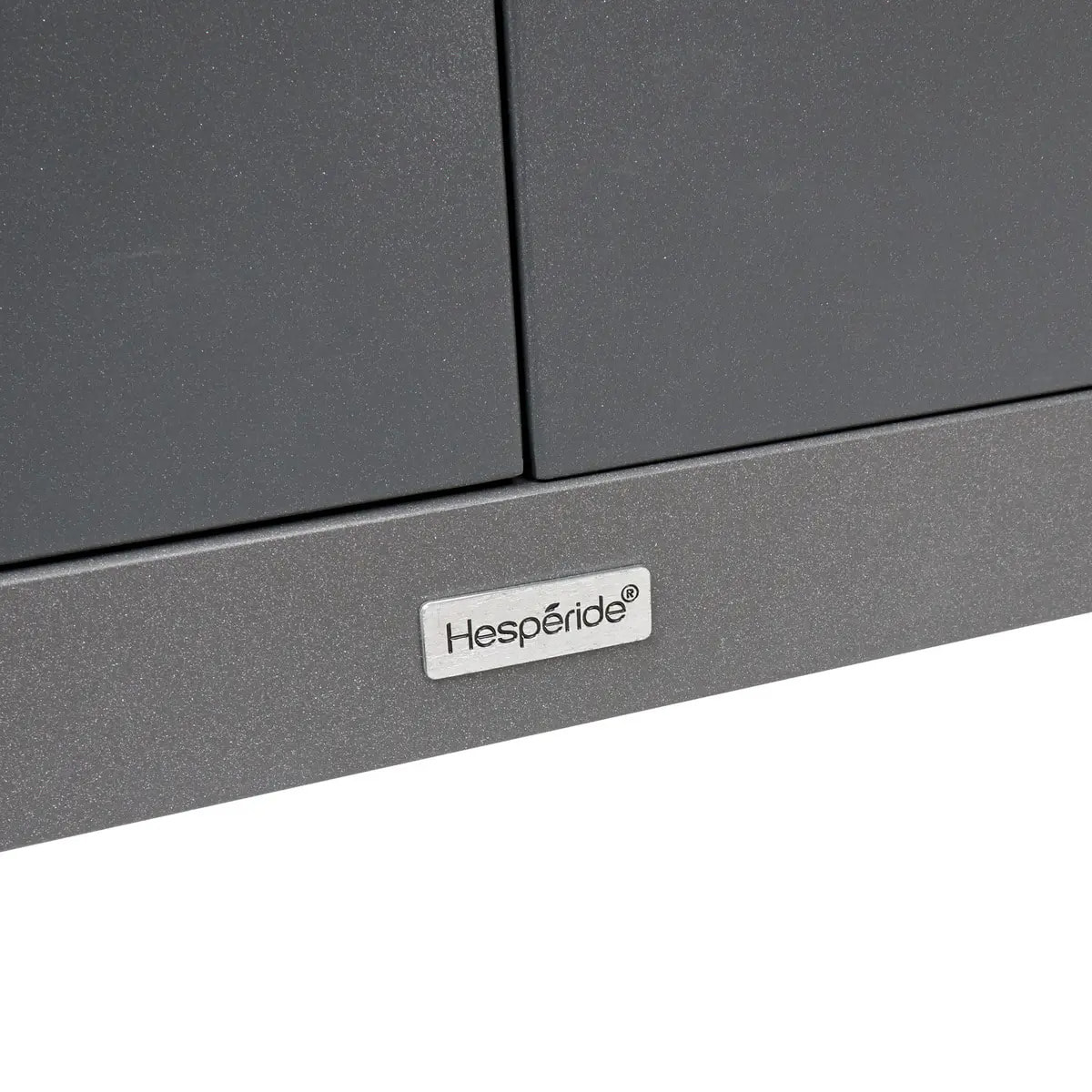 Desserte de jardin 2 portes Oxyana gris graphite