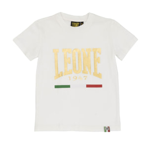 T-shirt Leone bambino con maniche corte Gold Boy