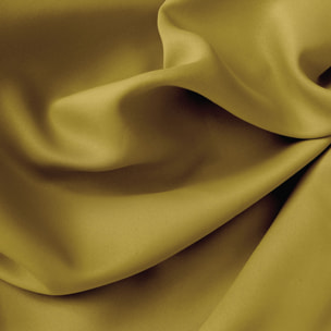 Rideau occultant uni avec 8 œillets - Bronze