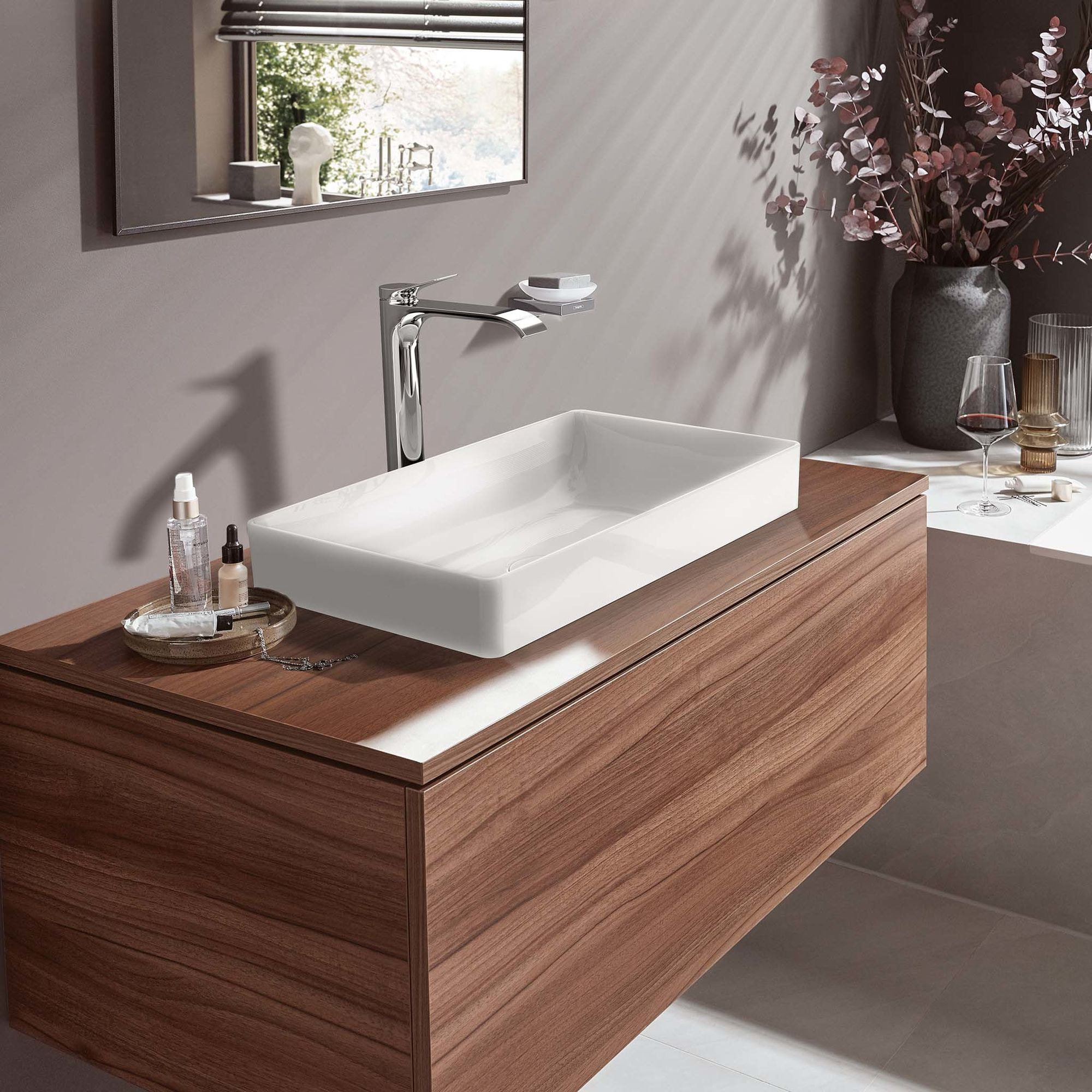 Vivenis Mitigeur de lavabo 250 avec tirette et vidage chromé