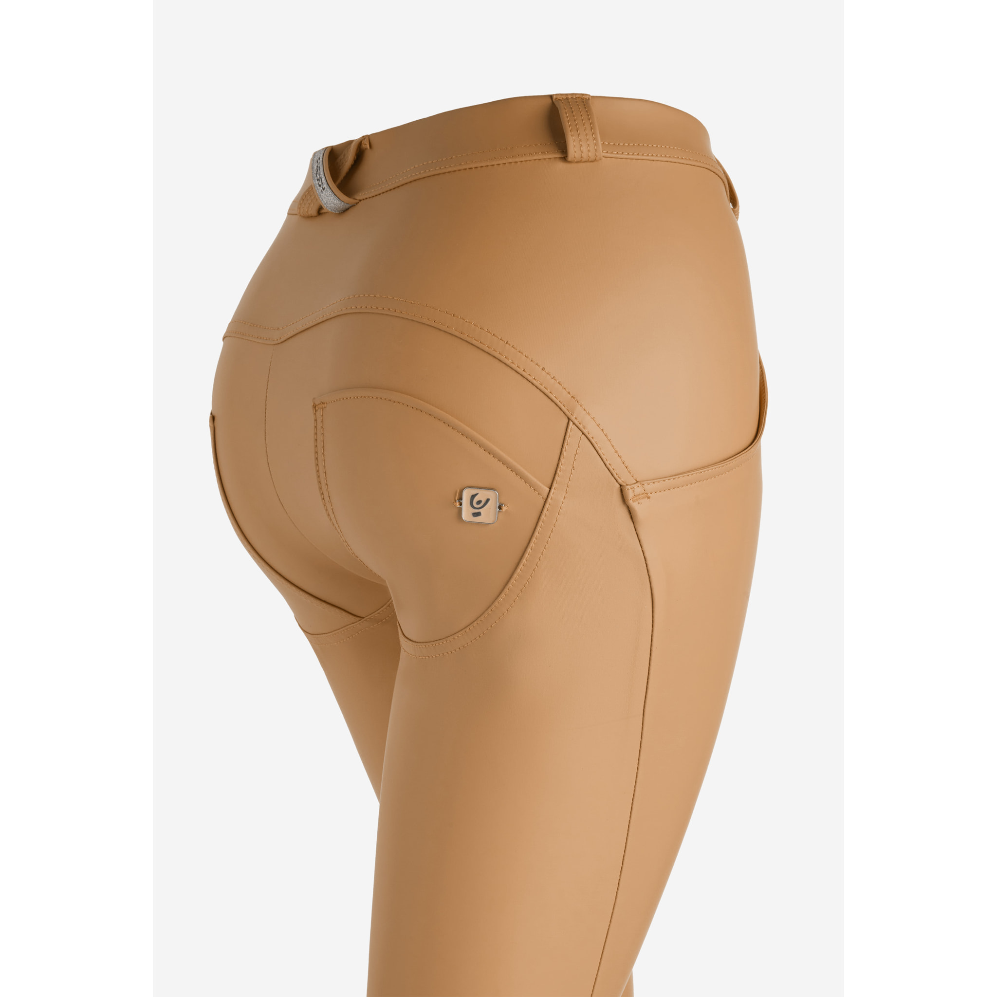 Pantaloni push up WR.UP® superskinny similpelle ecologica