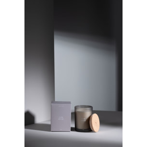 J-Line bougie parfumée Accords Essentiels - Cuir Désir - verre - brun - 38H