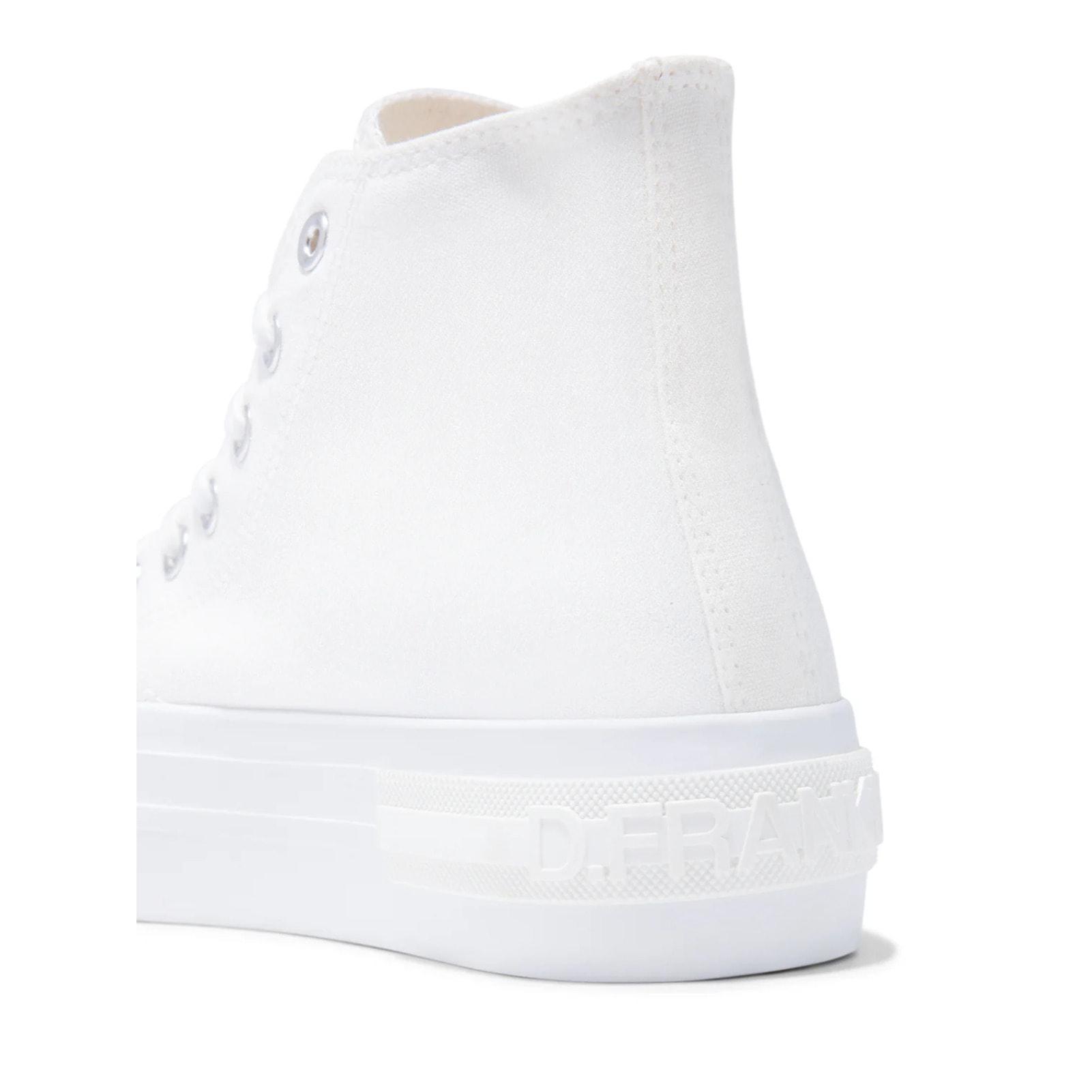 Zapatillas Altas Mujer One Way High Classic Blanco D.Franklin