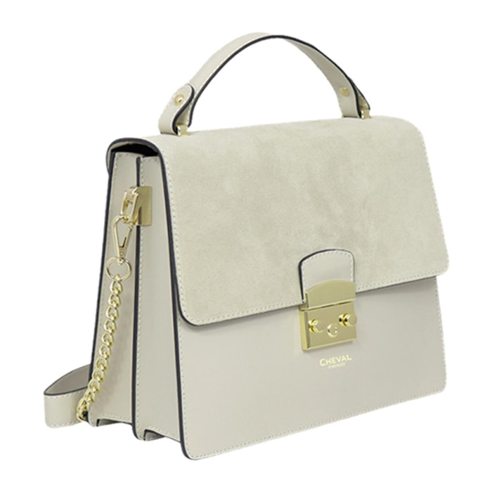 Bolso de Mano Cheval Firenze Mira Beige