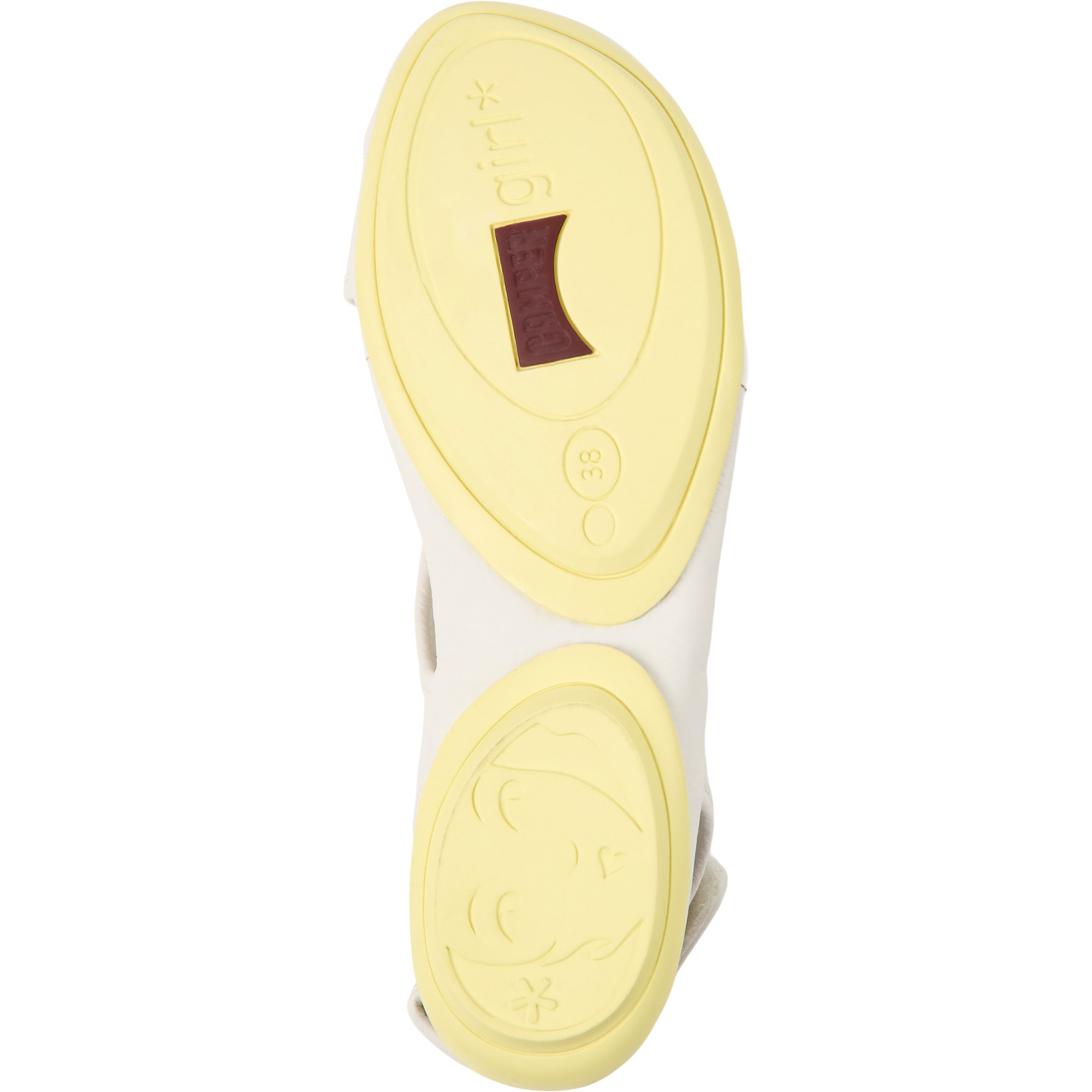 Sandali - CAMPER Right Nina - Bianco - Pelle liscia