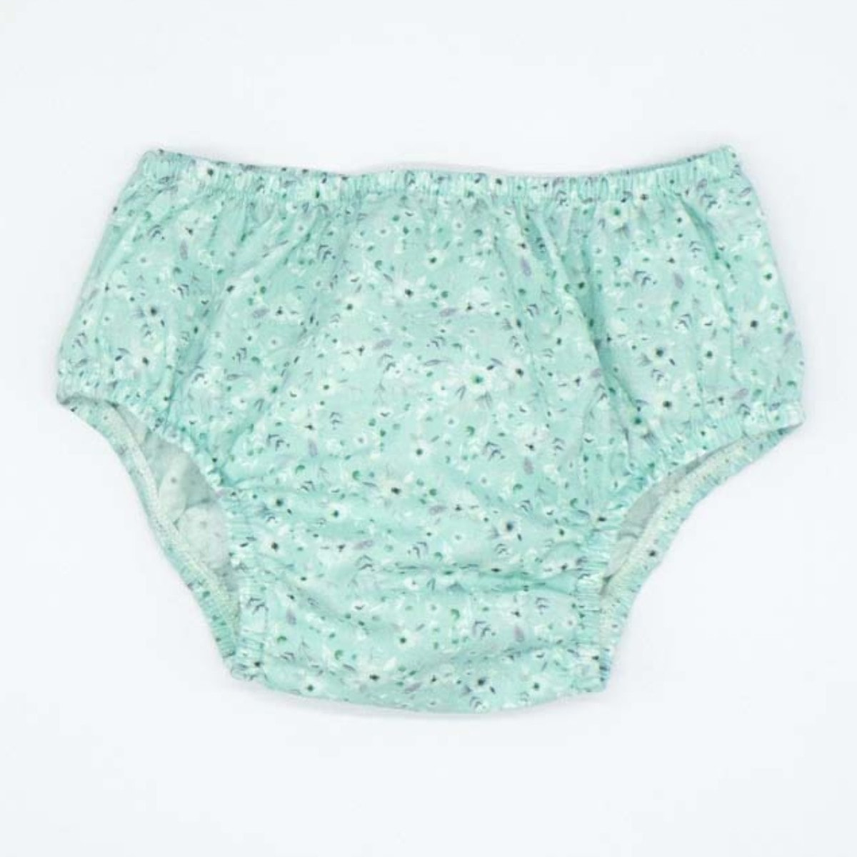 CUBREPAÑAL FLORES VERDE