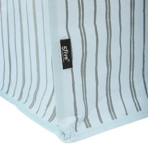Sac de course avec fermeture zip 49L Bleu