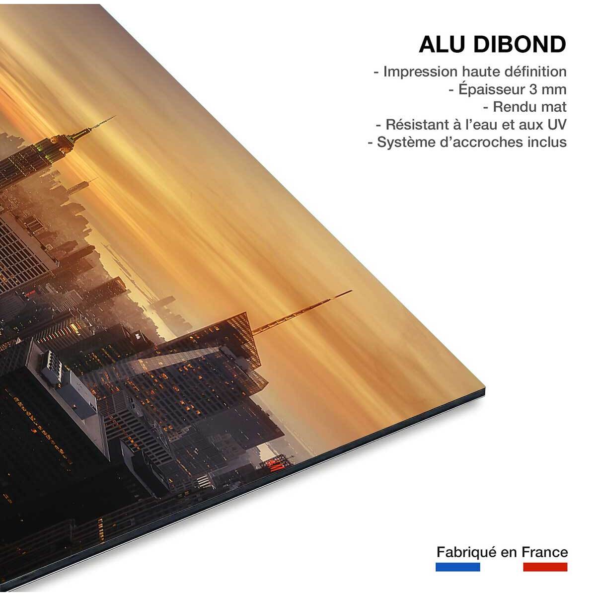 Tableau manhattan's light Tableau alu Dibond