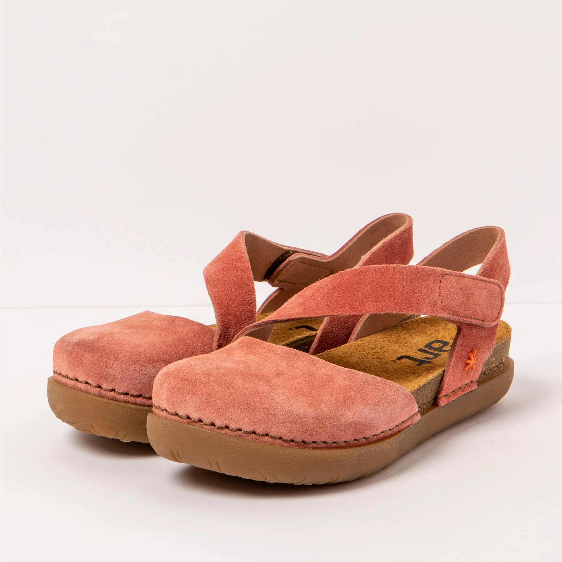 Sandalias 1712S SILK SUEDE FRAMBUESA/ RHODES color Frambuesa