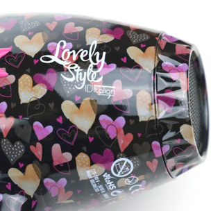 Asciugacapelli 2200W Lovely Style - Nero E Rosa