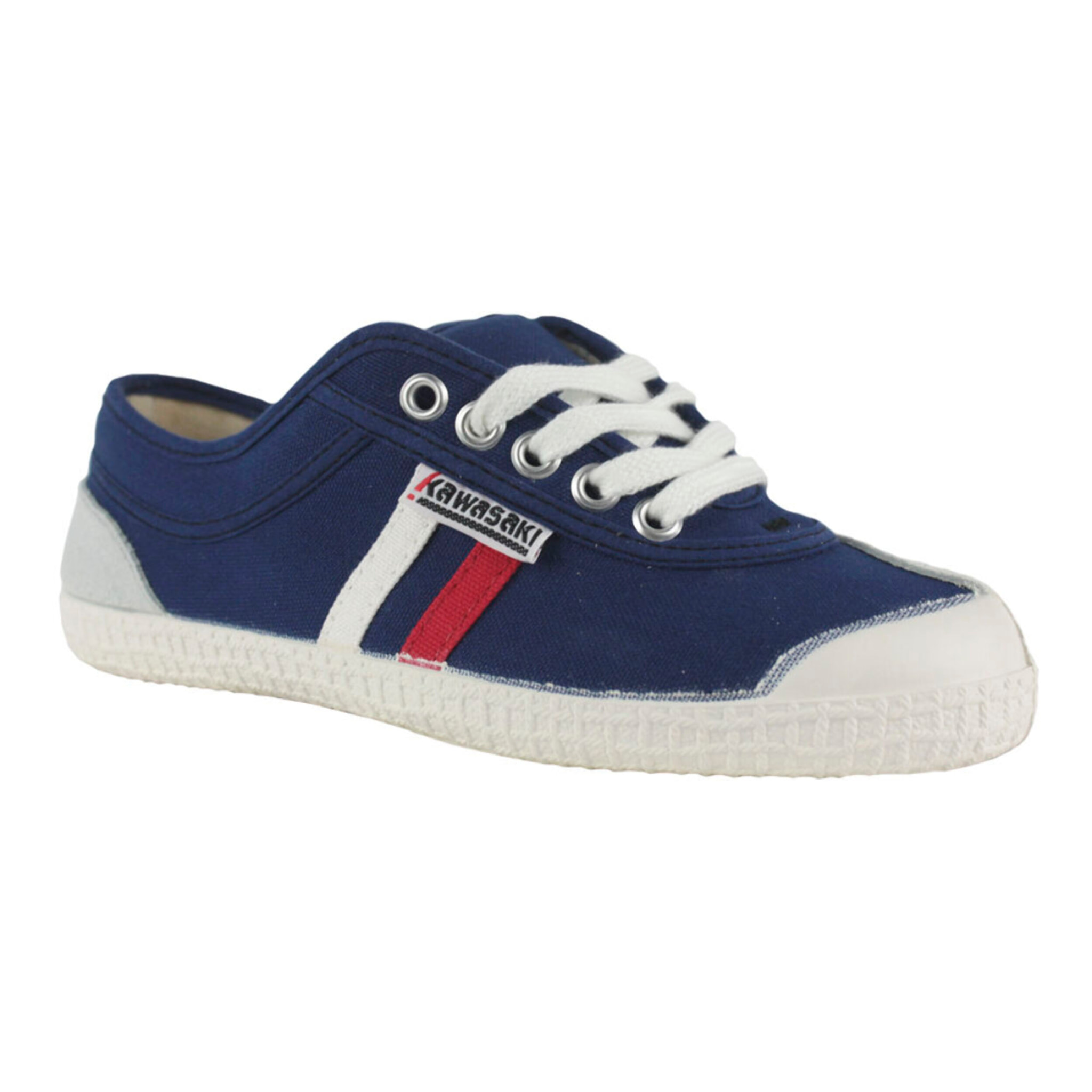 Zapatillas Sneaker para Hombre - KAWASAKI Retro 23 Canvas Shoe K23 90W Navy Stripe