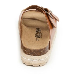 SANDALIA PLATAFORMA BILLOWY MARRON