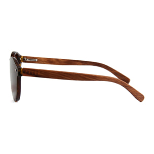 Gafas de Sol Feler 1502-7 Polarizadas de Madera Unisex 52 mm