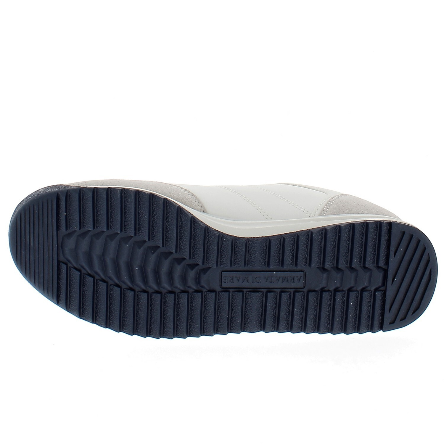 Armata di Mare Scarpe Uomo Sneakers Casual Stringate con Soletta Rimovibile in Memory Foam AMU 1D943 Off White
