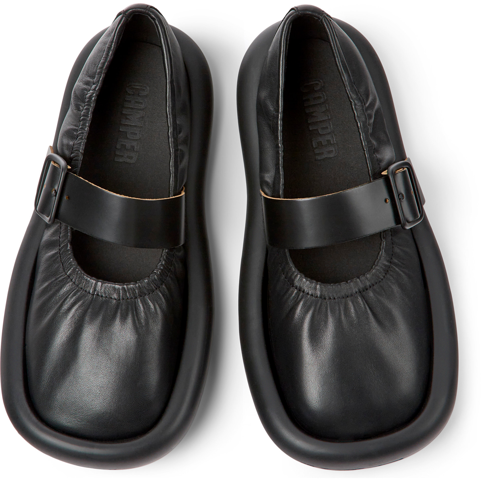 Bailarinas - CAMPER Aqua - Negro - Cuero liso
