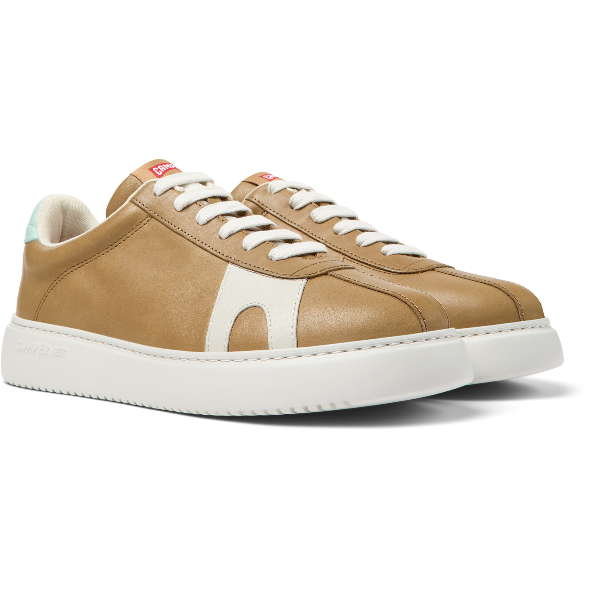 Zapatillas - CAMPER Runner K21 - Marron - Cuero liso