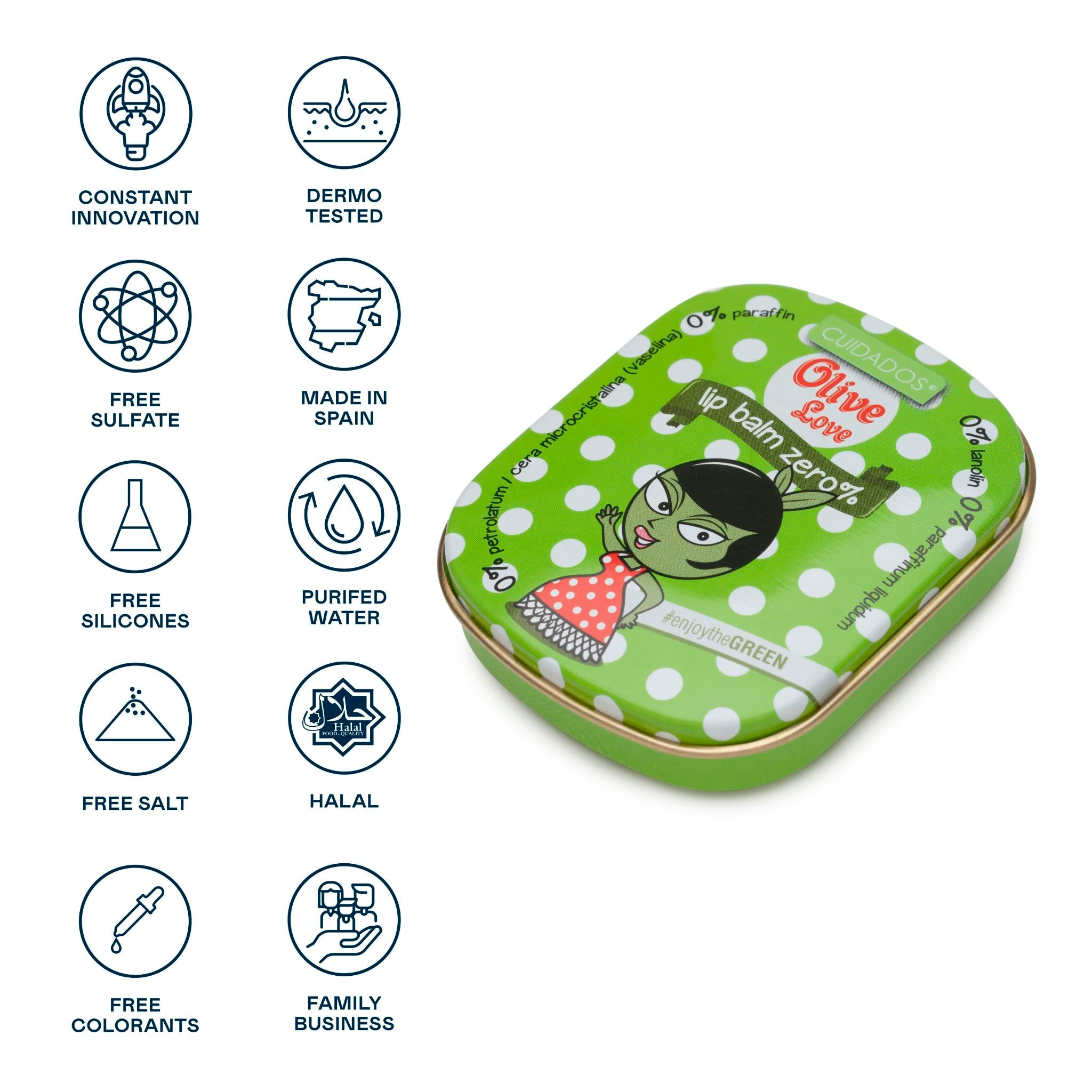 Valquer Lip Balm Zero%. Bálsamo labial - 25 ml