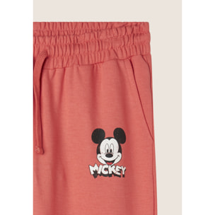 Pantaloni Jogger regular fit con stampa Mickey Mouse