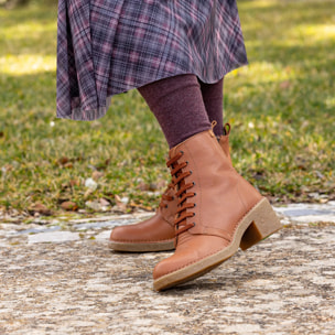 Botines con tacón N5660S SOFT NAPPA BLACK / TICINO color Black