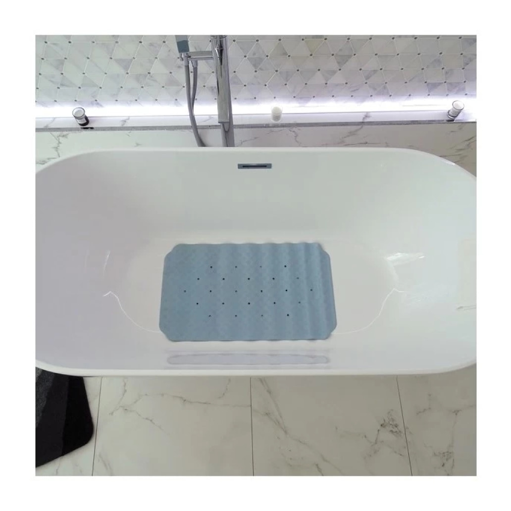 Tapis Fond de baignoire PVC ALASKA Gris Clair Spirella