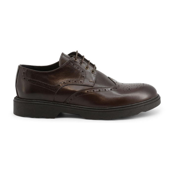 Zapatos Oxford para Hombre - Duca di Morrone Dante Leather Dark Brown