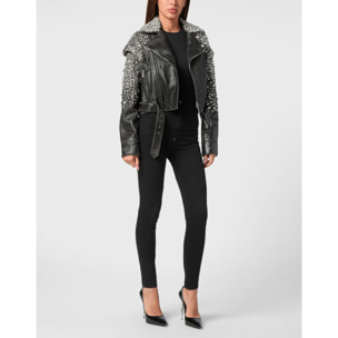PHILIPP PLEIN Chaqueta biker oversize
