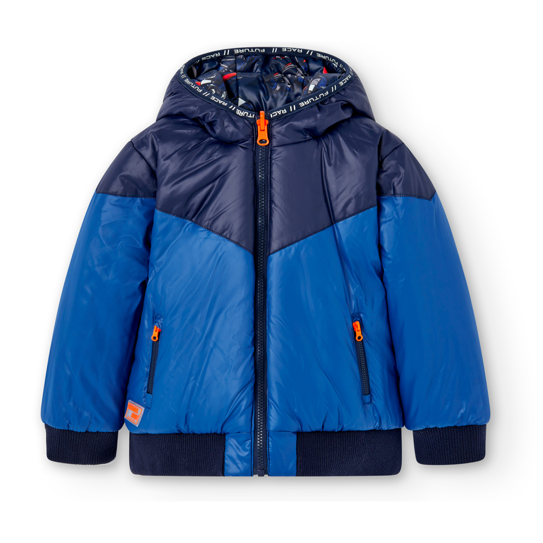 Parka reversible tejido técnico de niño