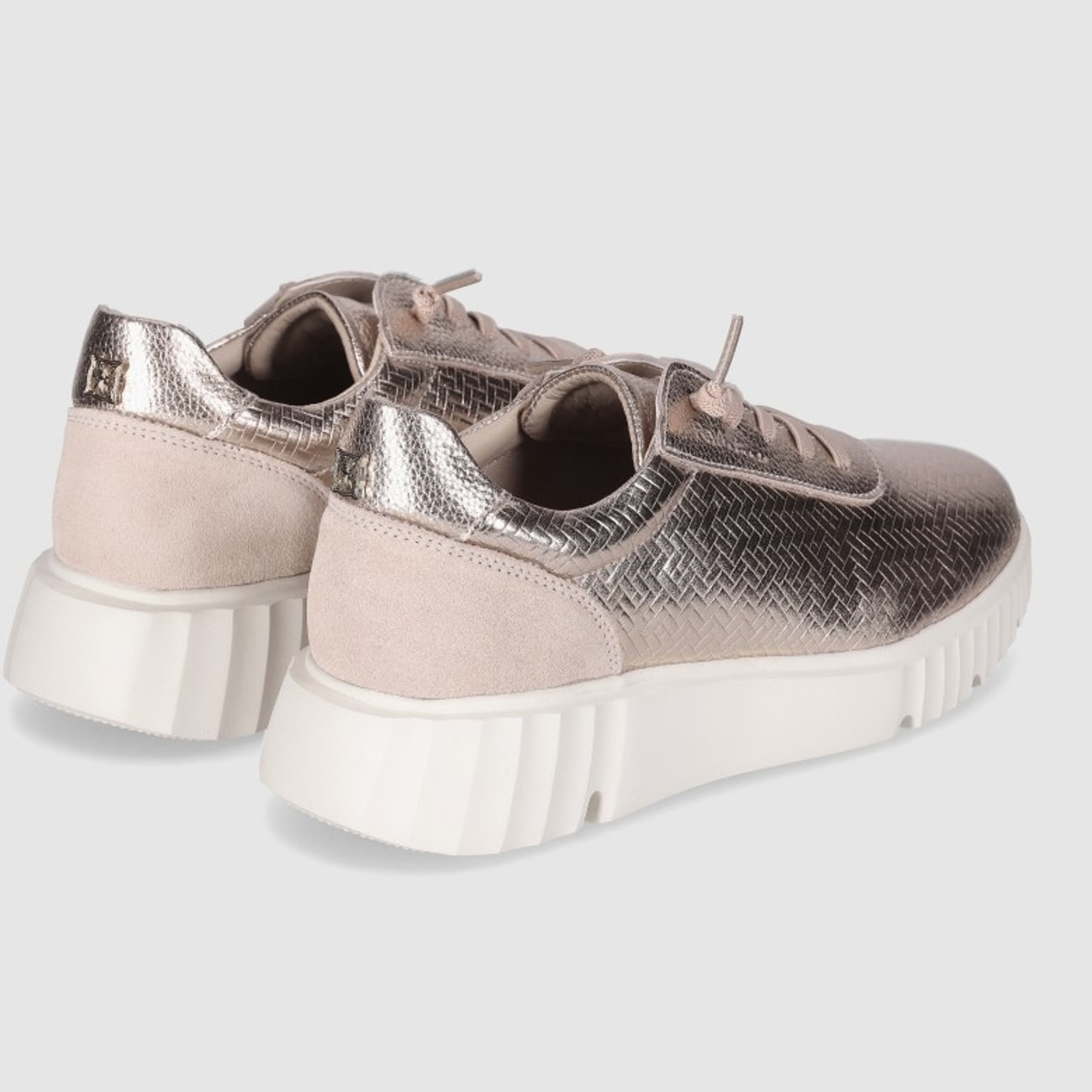 Zapatos de Piel - Rose - Tacón: Bajo