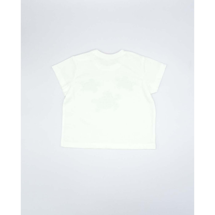 CAMISETA BLANCA TORTUGAS VERDES