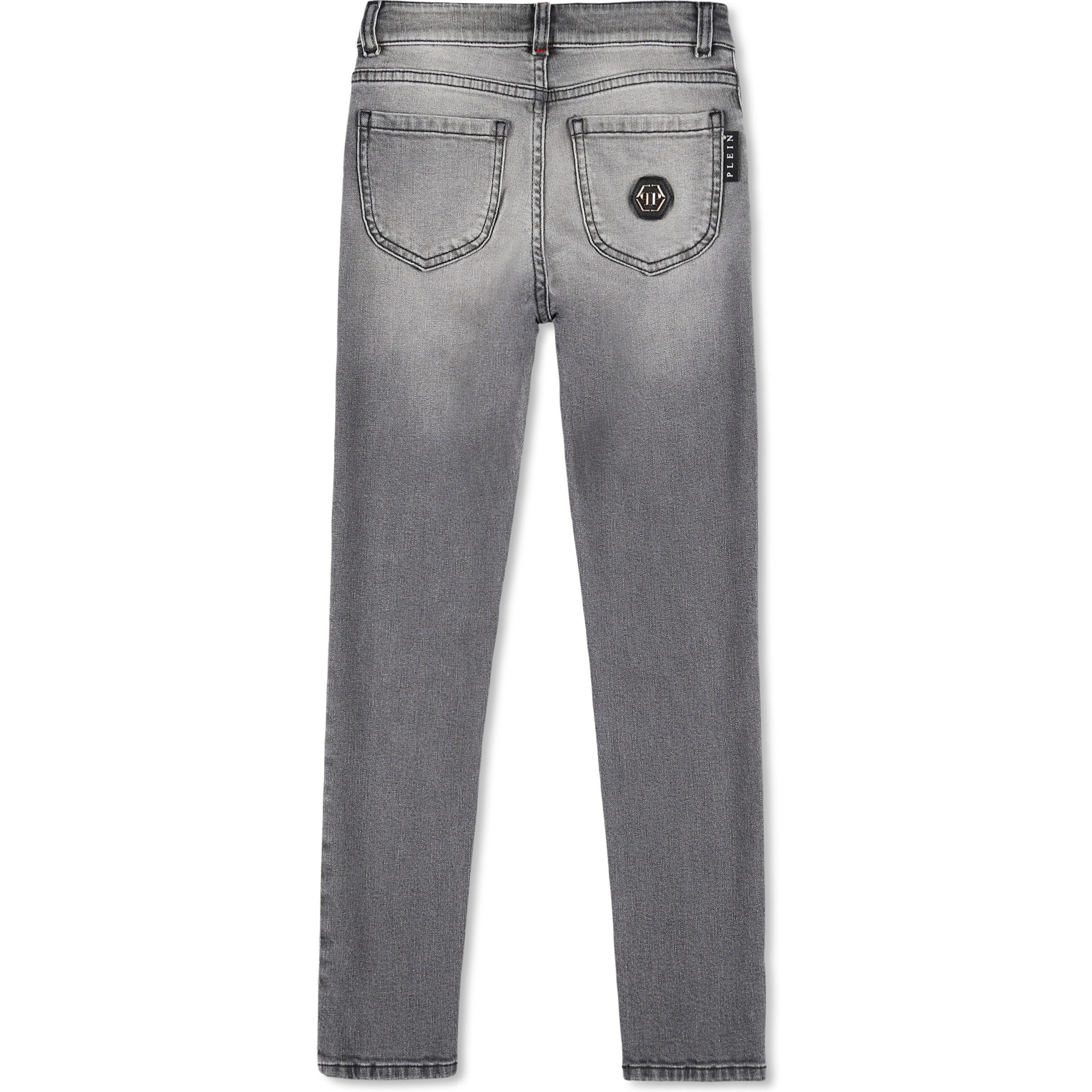 PHILIPP PLEIN Denim Trousers HEXAGON