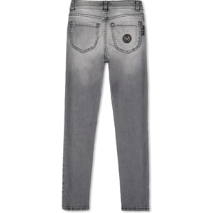 PHILIPP PLEIN Denim Trousers HEXAGON