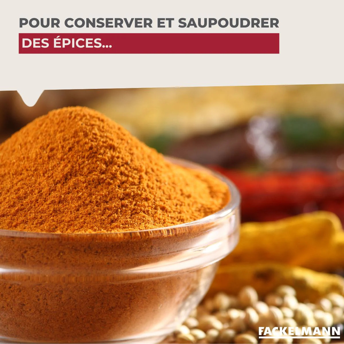 Ensemble de 2 Saupoudreuses en verre et couvercle inox 14 cm Fackelmann Basic