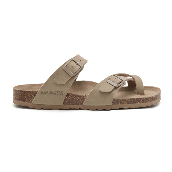 Sandalo BABUNKERS MARRONE