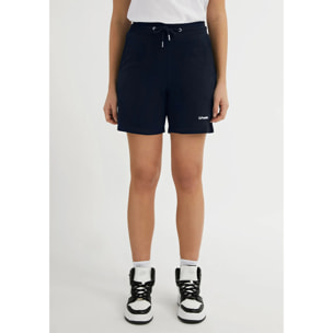 Pantalón Corto Logo Jogger Shorts en Azul Marino D.Franklin