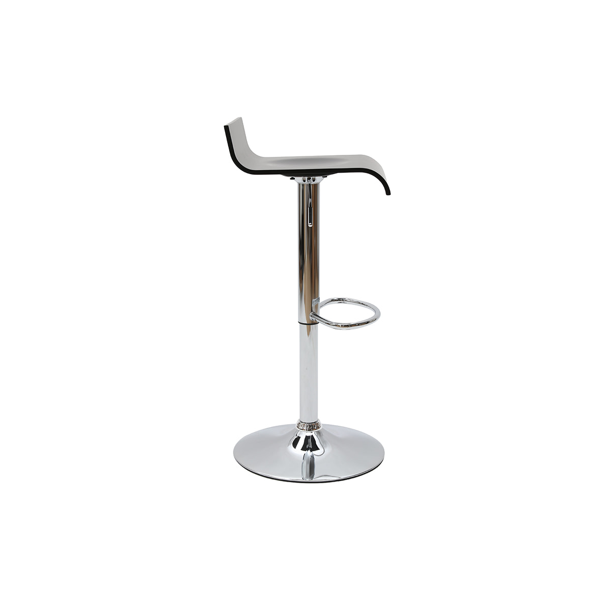 Tabouret de bar design noir SURF V2