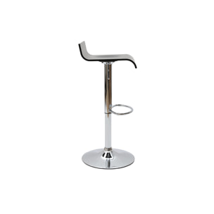 Tabouret de bar design noir SURF V2