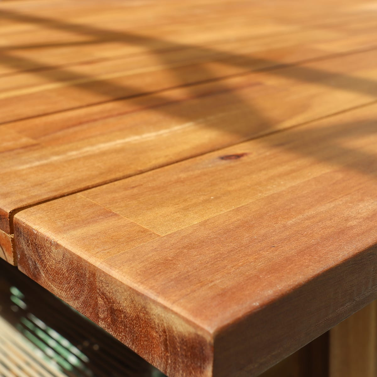 Table de jardin en bois massif 6/8 personnes - LAGUNA