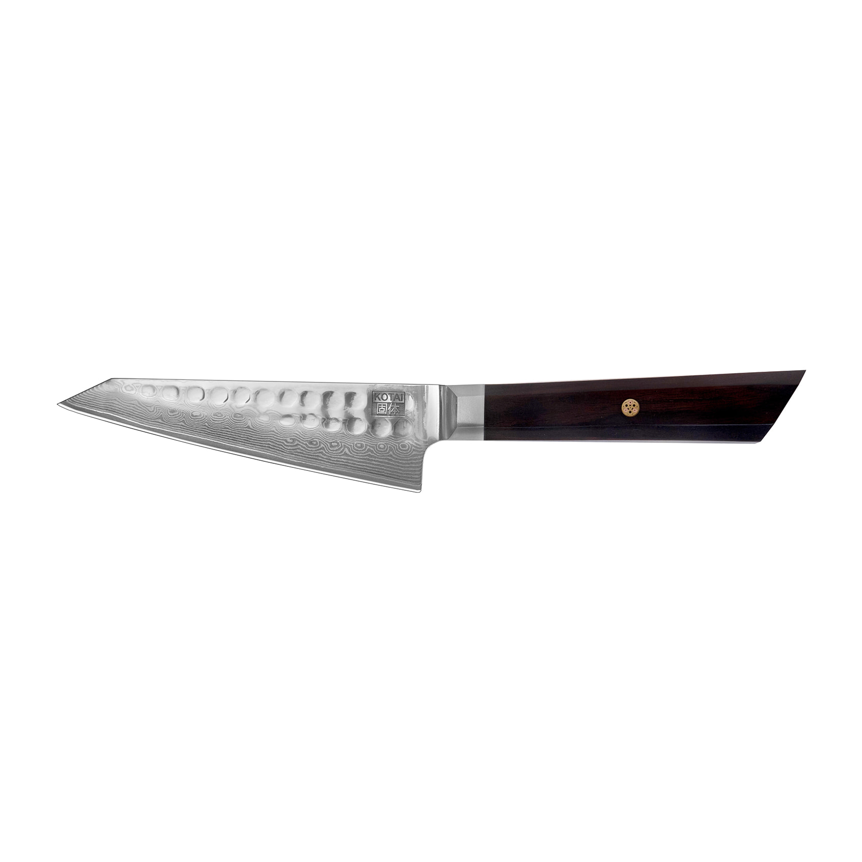 Couteau Universel Petty Bunka | Lame 135 mm | Acier Inoxydable Japonais Damas Japonaise 440C