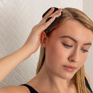 Scalp Brush - Brosse Innovante Black, Nettoyer & Soigner Cuir Chevelu